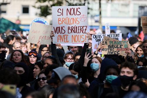 Protest v Franciji