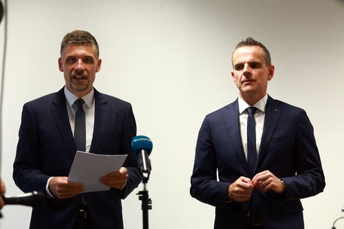 Peter Gregorčič in Matej Avbelj