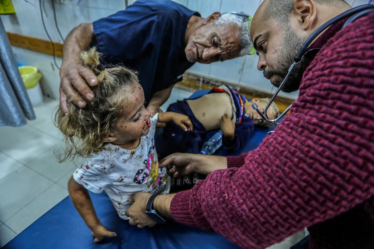Unicef opozarja na zaskrbljujoče število podhranjenih otrok v Gazi