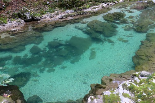 Slovenija, Bled, 18.10.2021, 18. oktober 2021 Blejski Vintgar, turistična destinacija, narava, reka Radovna, turizem, pešpot, triglavski narodni parkFoto: Borut Peršolja/Bobo