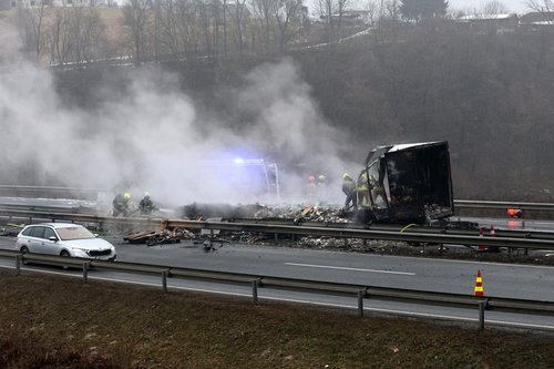 Prometna nesreča na štajerski avtocesti