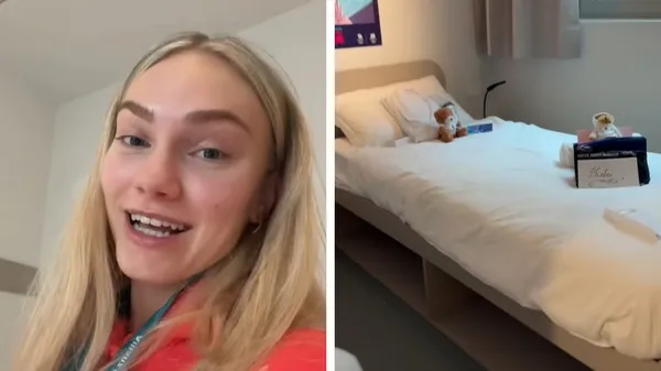 Britanska tekmovalka pokazala, na kakšnih posteljah spijo v olimpijski vasi (VIDEO)