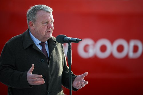 Danski zunanji minister Lars Lokke Rasmussen