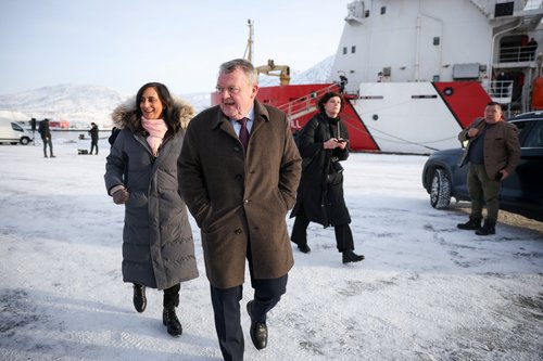 Danski zunanji minister Lars Lokke Rasmussen