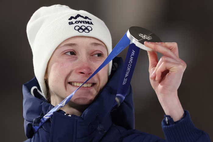 Po grenko-sladkem večeru Nika Prevc z jasnim sporočilom