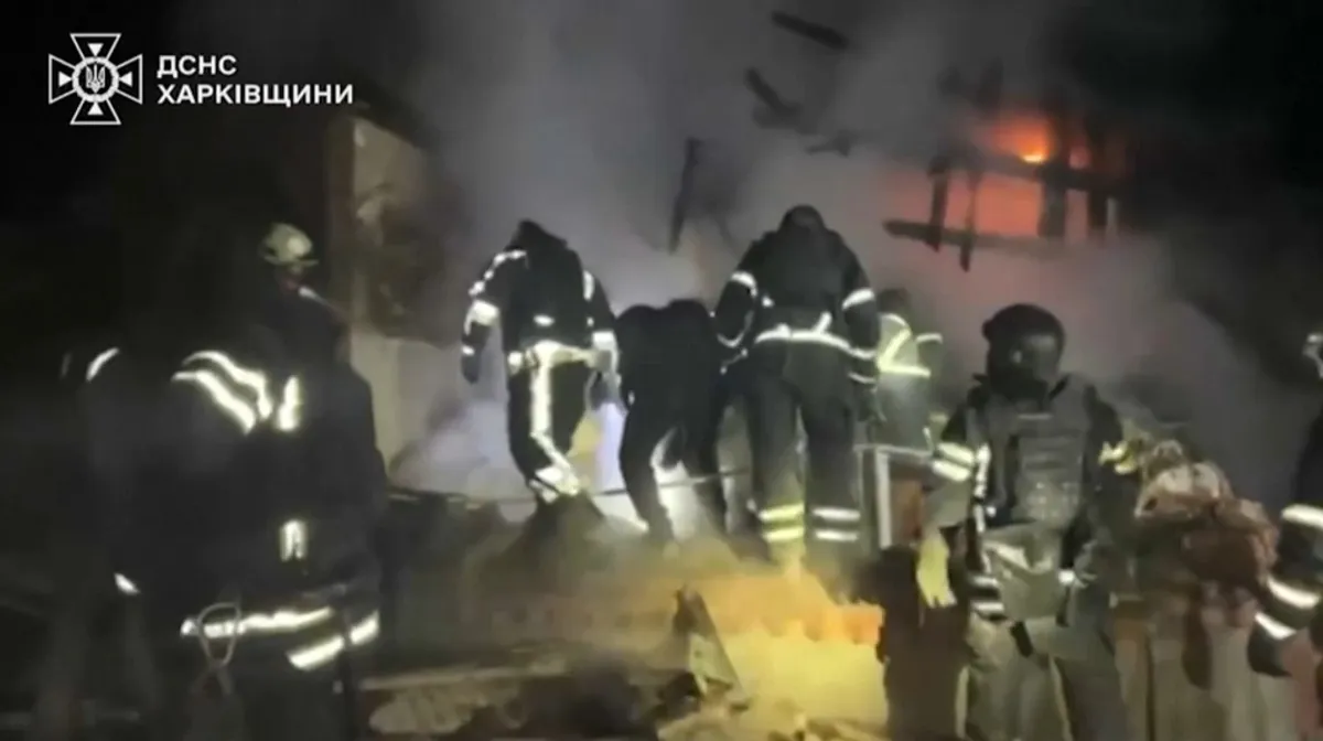 V ruskem napadu v regiji Harkov štirje mrtvi, od tega trije otroci