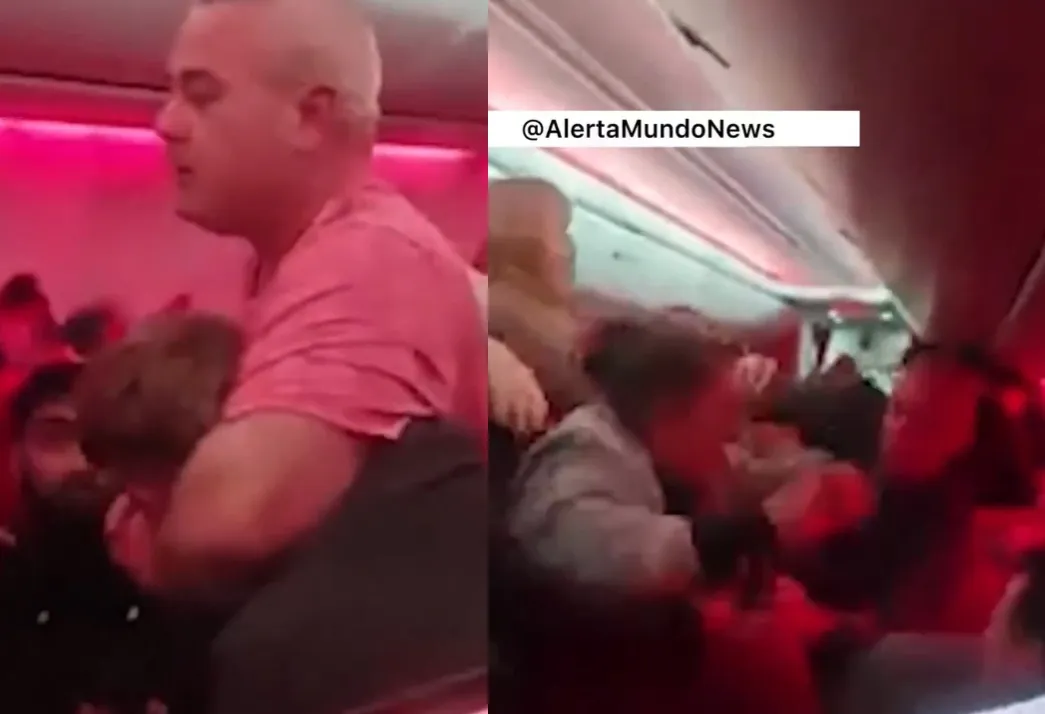 Na krovu izbruhnil množičen pretep, letalo je moralo zasilno pristati (VIDEO)