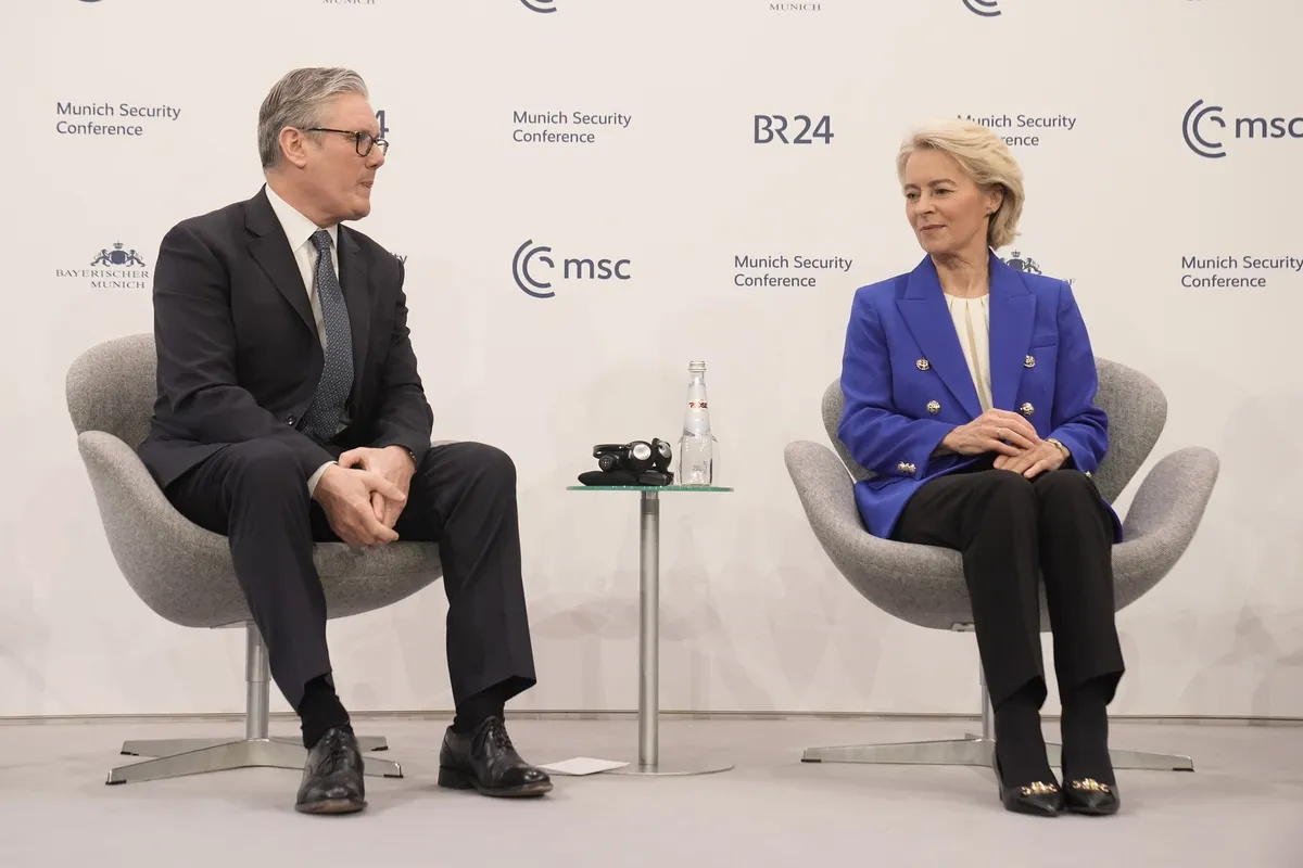 Von der Leyen in Starmer: Evropa mora stati na lastnih nogah