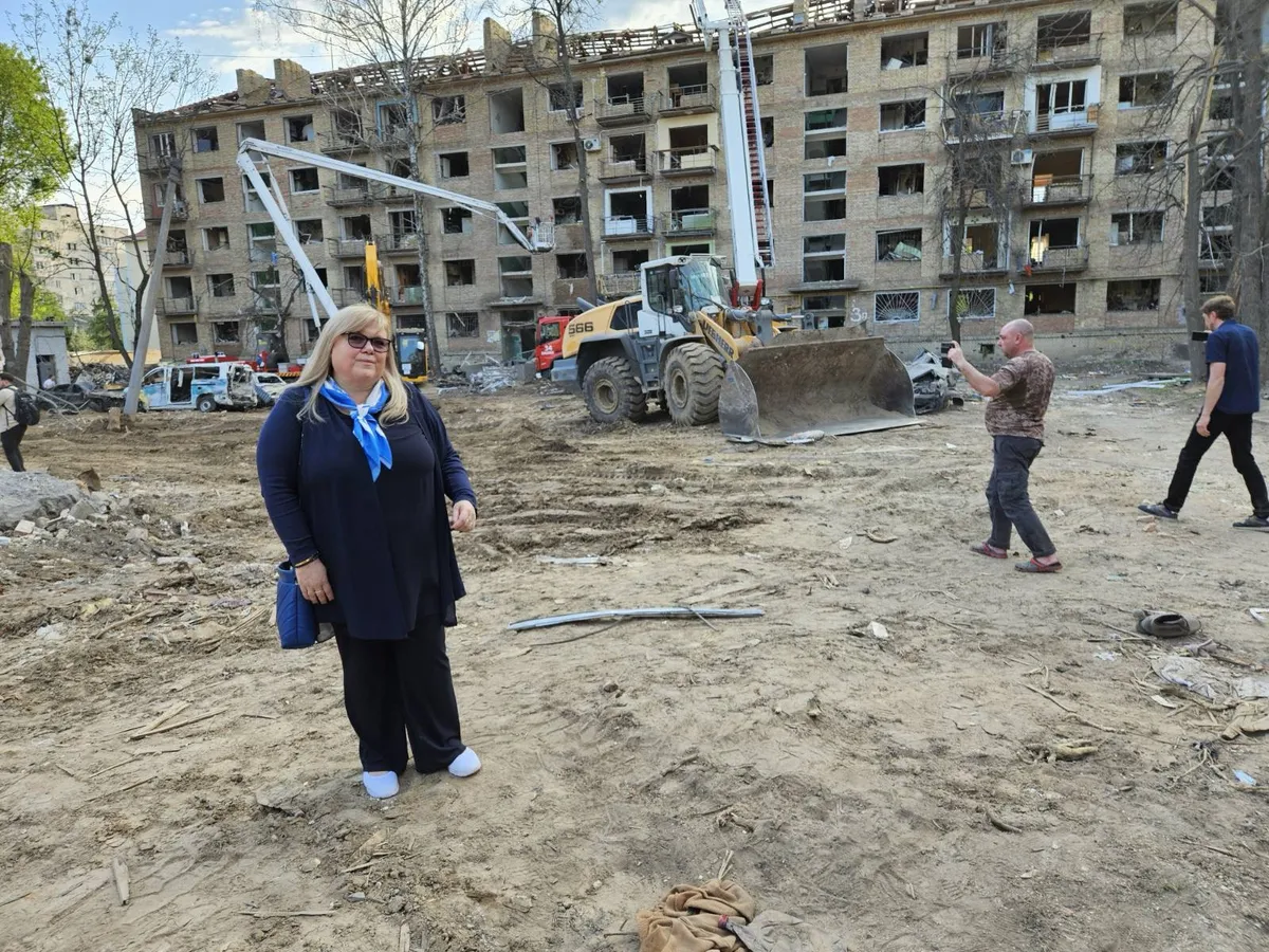 Slovenska veleposlanica v Ukrajini ob obletnici: Tukaj so prepričani, da je Putinov končni cilj še vedno Kijev