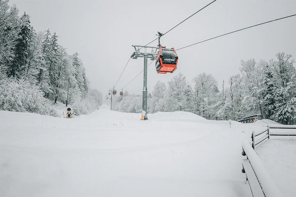 Pohorska vzpenjača po tehnični okvari znova obratuje