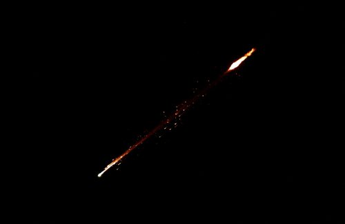 Iranska raketa nad Izraelom