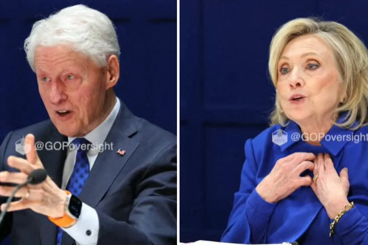 Objavili štiriinpolurna posnetka zaslišanja Billa in Hillary Clinton (VIDEO)