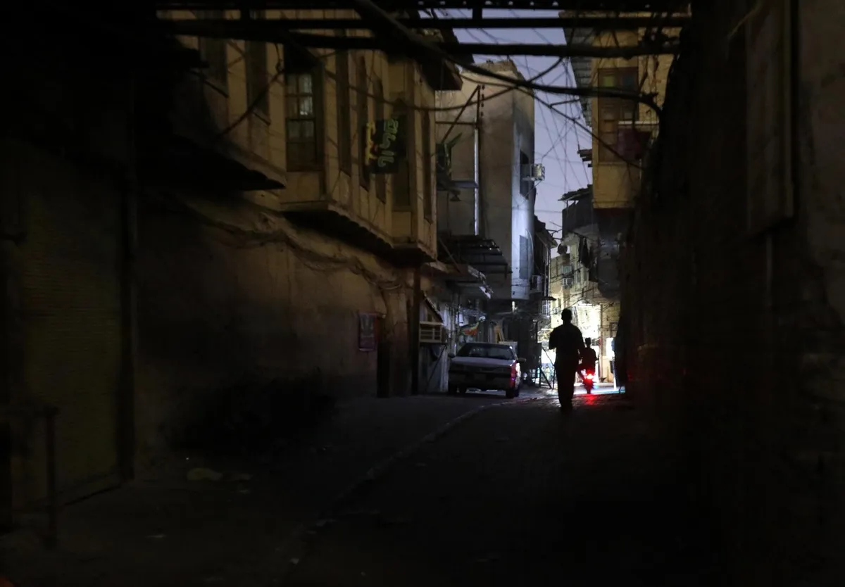 Popoln električni mrk v Iraku