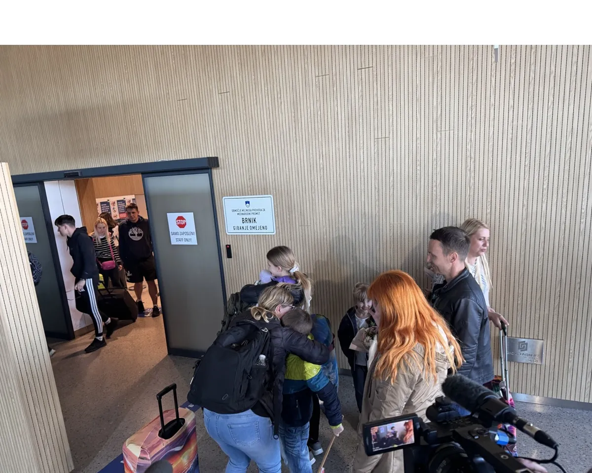 Srečno v domovini: "Hvala Sloveniji, da ste nas rešili iz objema krute vojne"