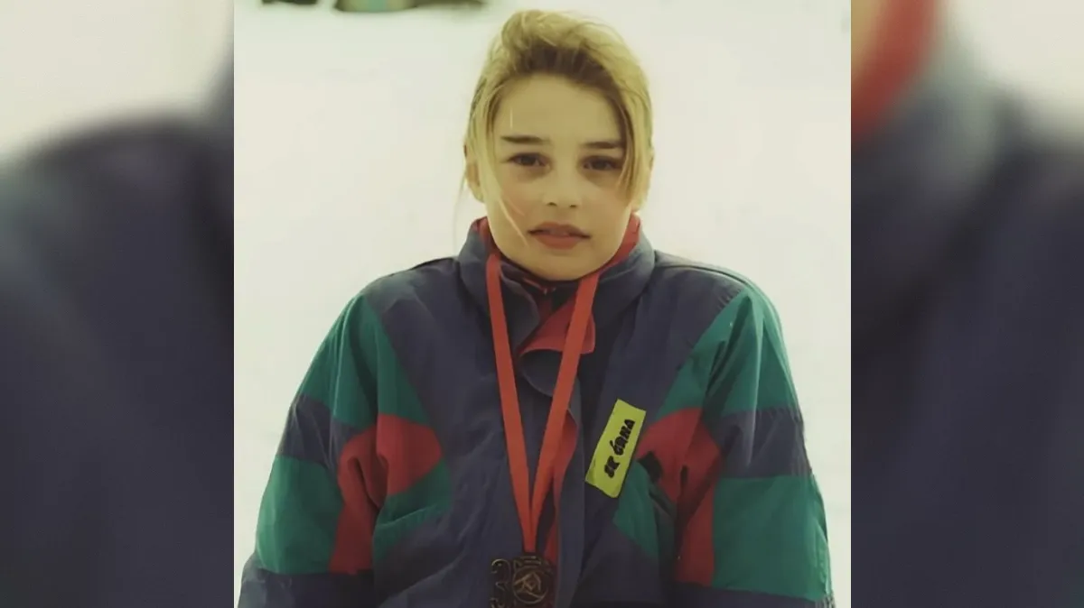 Tina Maze navdušila s fotografijo iz mladosti