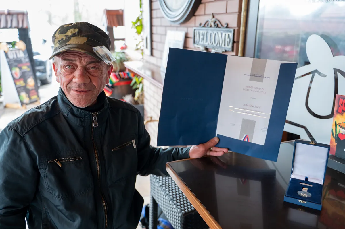 Kralj ulice, ki je v Ljubljani rešil dečka in bil odlikovan: "Vedel sem, da ga moram rešiti"