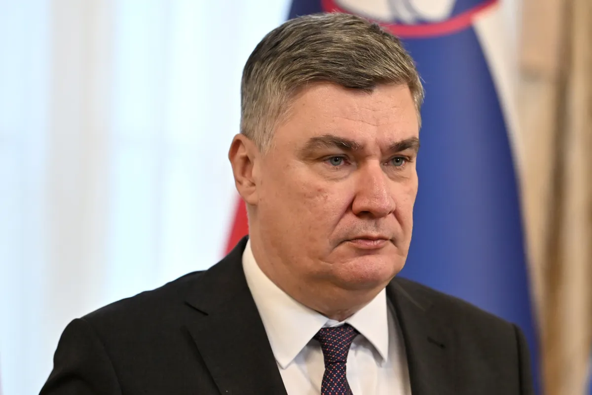 Hrvaški predsednik sporoča srbskemu, naj pazi, kaj govori