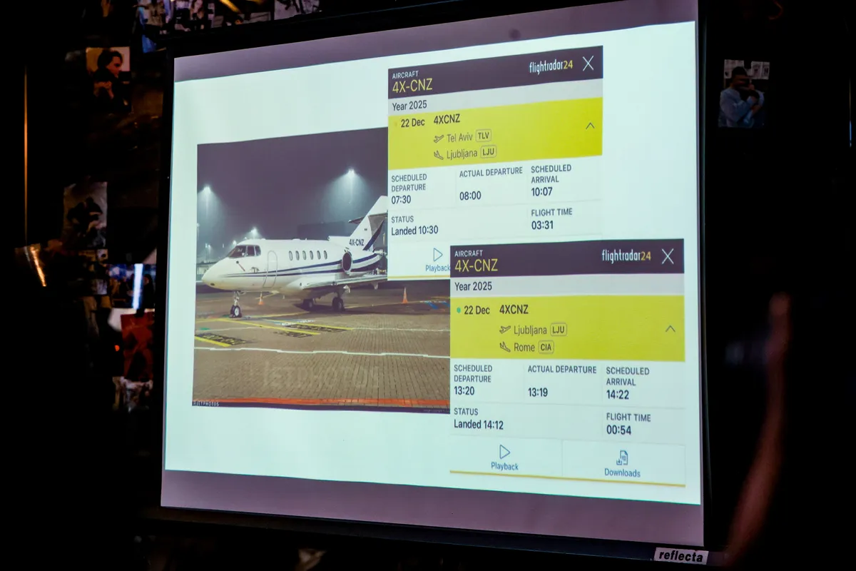 Eden od predstavnikov izraelskega Black Cubea naj bi bil v Ljubljani tudi februarja letos