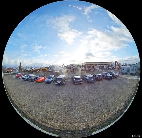 Meteor, ki se je razletel nad Ohiom