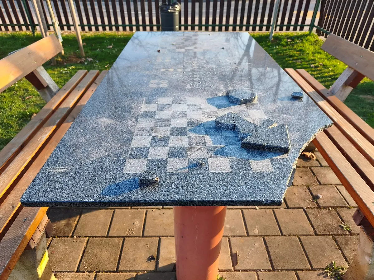 V Novem mestu porast vandalizma na otroških igriščih