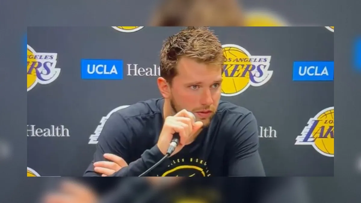 Luko Dončića zmedlo vprašanje o zvezdnici