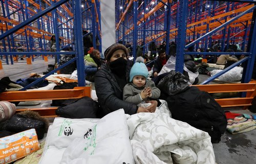 Migrantska kriza na meji med Belorusijo in Poljsko, prebežniki