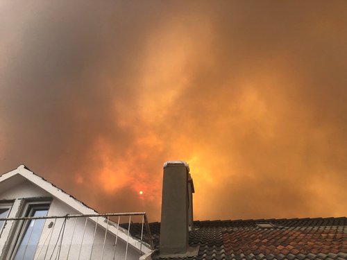 Gozdni požar na Portugalskem