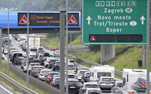 Ljubljanska obvoznica, promet, gneča