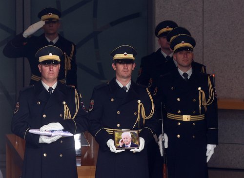 Janez Zemljarič, pogreb