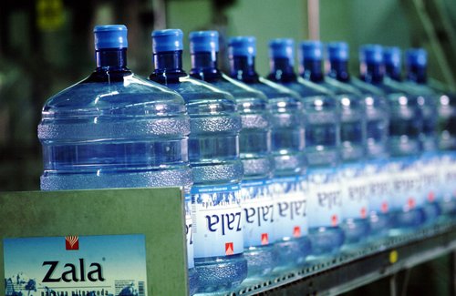 zala, voda, blagovna znamka