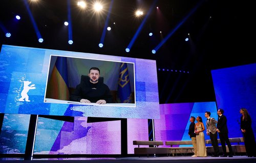 Berlinale, Volodimir Zelenski