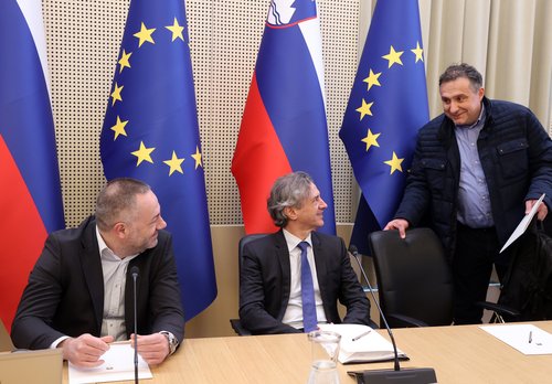 Erik Brecelj, Robert Golob, Danijel Bešič Loredan