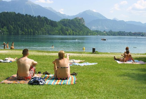 Bled, kopalci, kopanje