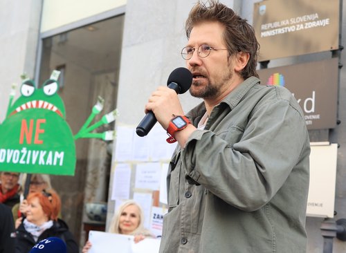 Glas ljudstva, pohod in javna tribuna, Jaša Jenull