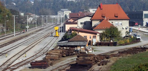 Železniška postaja, Kranj