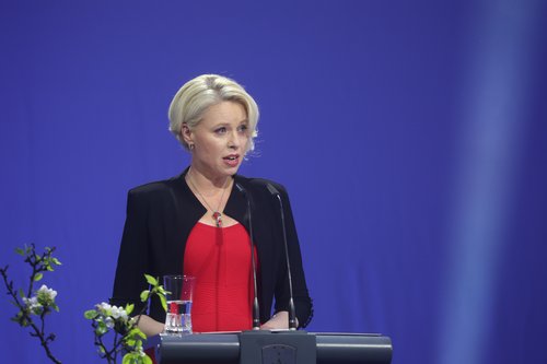 državna proslava, dan upora proti okupatorju, Urška Klakočar Zupančič