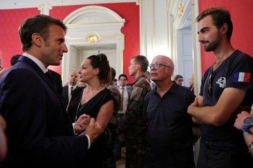 emmanuel macron, henri