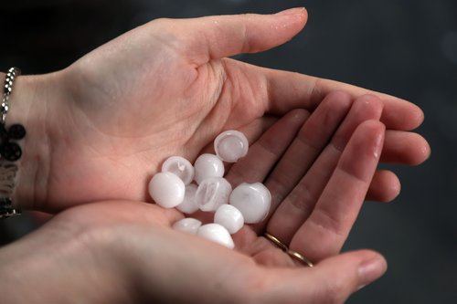 Nevihta, toča, vreme