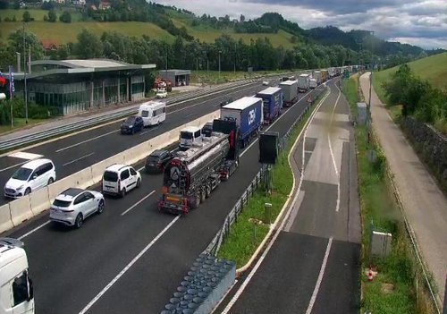 zastoj, gneča, promet