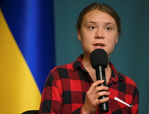 Greta Thunberg, Zelenski