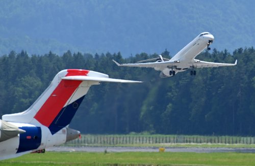 Letališče Brnik,Lufthansa,letalstvo,leti