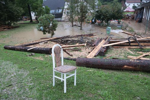 Poplave, neurja, Nazarje, neurje