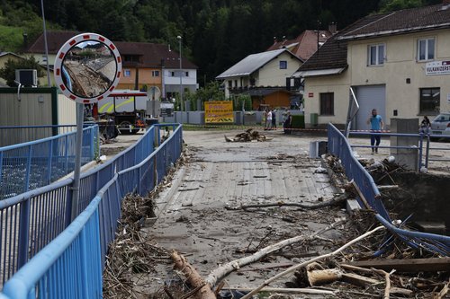 poplave, prevalje, uničenje, koroška