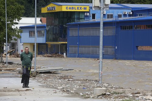 uničenje, poplava, mežica, koroška, sanacija