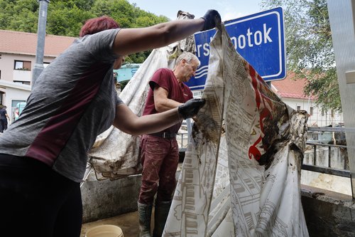 sanacija, poplave, ujma, črna na koroškem, koroška