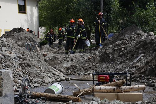 sanacija, poplave, ujma, črna na koroškem, koroška