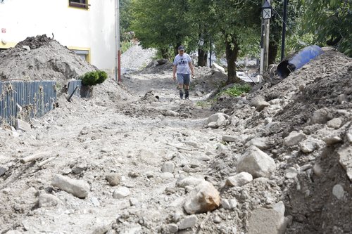 sanacija, poplave, ujma, črna na koroškem, koroška