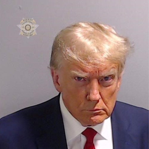 donald trump, zaporniška fotografija