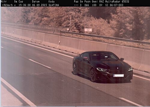 hitra vožnja, prekoračitev hitrosti