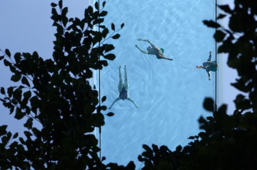 Sky Pool bazen v Londonu